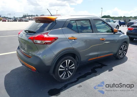 2018 Nissan Kicks Sr from USA, damaged, VIN 3N1CP5CU6JL510784